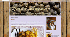 Desktop Screenshot of cocinaconmarisa.blogspot.com