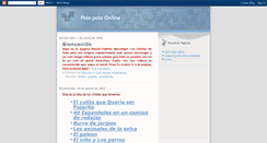 Desktop Screenshot of chistespolopoloonline.blogspot.com