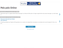 Tablet Screenshot of chistespolopoloonline.blogspot.com