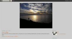 Desktop Screenshot of mybrokenclock.blogspot.com