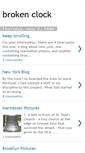 Mobile Screenshot of mybrokenclock.blogspot.com