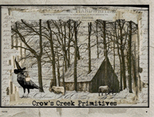 Tablet Screenshot of crowscreekprimitives.blogspot.com