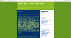 Desktop Screenshot of gruposcoutvivak.blogspot.com