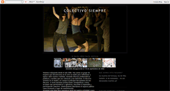 Desktop Screenshot of colectivosiempre.blogspot.com