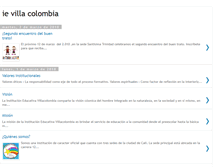 Tablet Screenshot of ievillacolombia.blogspot.com