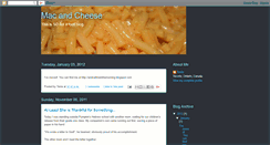 Desktop Screenshot of maccaroni-and-cheese.blogspot.com