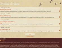 Tablet Screenshot of missiontonigeria.blogspot.com