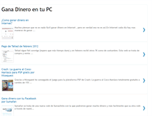 Tablet Screenshot of gana-dinero-en-tu-pc.blogspot.com