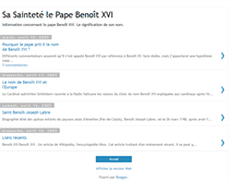 Tablet Screenshot of benoit16.blogspot.com