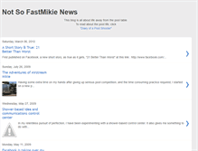 Tablet Screenshot of fastmikiesotherlife.blogspot.com