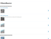Tablet Screenshot of hibeesbounce.blogspot.com