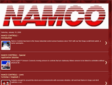 Tablet Screenshot of namco-control.blogspot.com