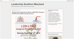 Desktop Screenshot of leadershipsomd.blogspot.com