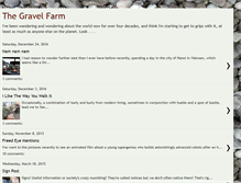 Tablet Screenshot of gravelfarm.blogspot.com