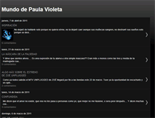 Tablet Screenshot of mundodepaulavioleta.blogspot.com