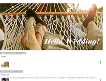 Tablet Screenshot of hellowedding.blogspot.com