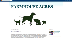 Desktop Screenshot of farmhouseacres.blogspot.com