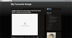 Desktop Screenshot of dwivedyksongs.blogspot.com
