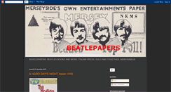 Desktop Screenshot of beatlepapers.blogspot.com