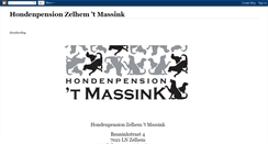 Desktop Screenshot of hondenpensionzelhem.blogspot.com