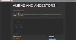 Desktop Screenshot of aliensandancestors.blogspot.com
