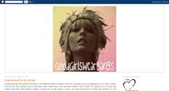 Desktop Screenshot of goodgirlswearbangs.blogspot.com