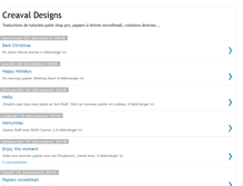 Tablet Screenshot of creavaldesigns.blogspot.com