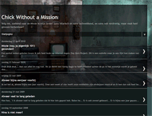 Tablet Screenshot of chickwithoutamission.blogspot.com