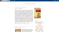 Desktop Screenshot of clube-do-livro.blogspot.com