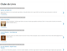 Tablet Screenshot of clube-do-livro.blogspot.com