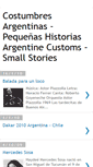 Mobile Screenshot of costumbresargentinas-historias.blogspot.com