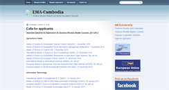 Desktop Screenshot of ema-cambodia.blogspot.com