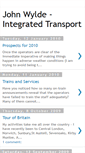 Mobile Screenshot of johnwylde-integratedtransport.blogspot.com
