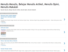 Tablet Screenshot of menulismenulis.blogspot.com