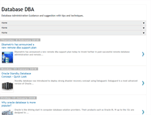 Tablet Screenshot of database-dba.blogspot.com