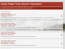 Tablet Screenshot of hawksridgehoa.blogspot.com