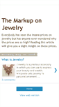 Mobile Screenshot of jewelrymarkup.blogspot.com