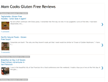 Tablet Screenshot of momcooksglutenfreereviews.blogspot.com