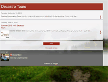 Tablet Screenshot of decatrotours.blogspot.com
