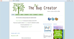 Desktop Screenshot of bugcreator.blogspot.com
