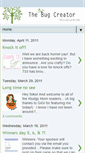 Mobile Screenshot of bugcreator.blogspot.com