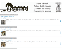 Tablet Screenshot of catamountfishingadventures.blogspot.com