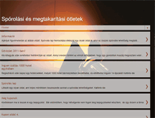 Tablet Screenshot of info-sporolj.blogspot.com