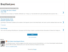 Tablet Screenshot of brazilianlaws.blogspot.com