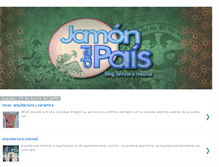 Tablet Screenshot of jamondelpais.blogspot.com