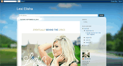 Desktop Screenshot of lexielisha.blogspot.com