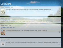 Tablet Screenshot of lexielisha.blogspot.com
