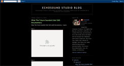 Desktop Screenshot of echosoundstudio.blogspot.com