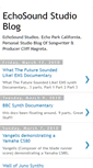 Mobile Screenshot of echosoundstudio.blogspot.com