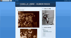 Desktop Screenshot of canillalibrerock.blogspot.com